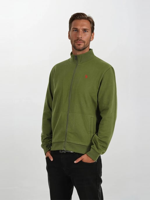 U.S. POLO ASSN. Herren Sweatjacke USTheoo aus Baumwoll-Polyester-Mix - Image 6