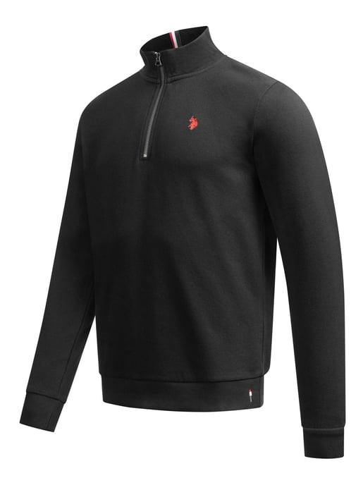 U.S. POLO ASSN. Herren Half-Zip Pullover USNiico aus Baumwollmix - Image 2