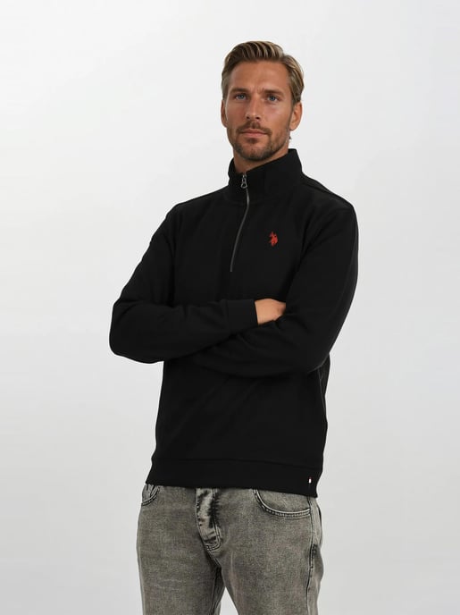 U.S. POLO ASSN. Herren Half-Zip Pullover USNiico aus Baumwollmix - Image 6