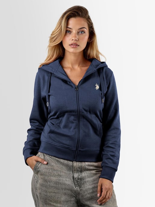 U.S. POLO ASSN. Damen Sweatjacke USRubyy aus Baumwoll-Polyester-Mix - Image 4