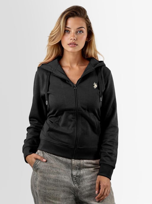 U.S. POLO ASSN. Damen Sweatjacke USRubyy aus Baumwoll-Polyester-Mix - Image 4