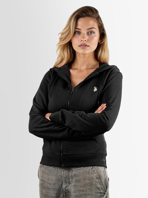 U.S. POLO ASSN. Damen Sweatjacke USRubyy aus Baumwoll-Polyester-Mix - Image 5