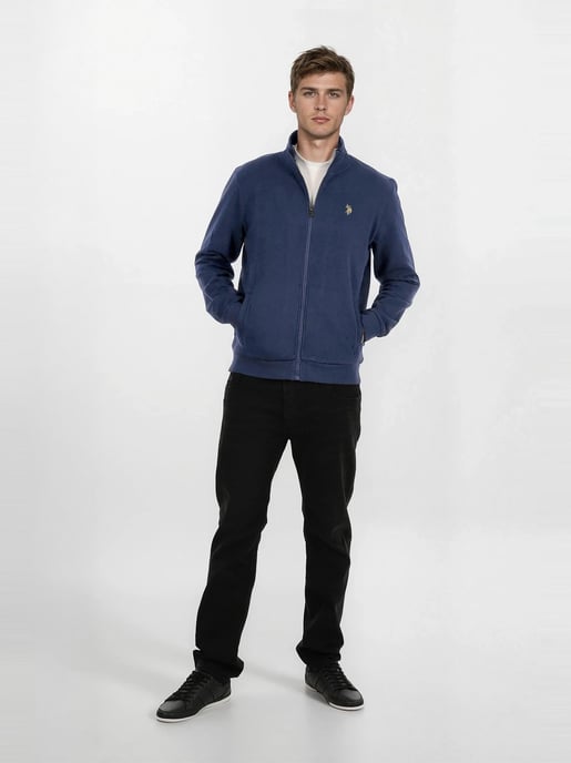 U.S. POLO ASSN. Herren Sweatjacke USTheoo aus Baumwoll-Polyester-Mix - Image 4