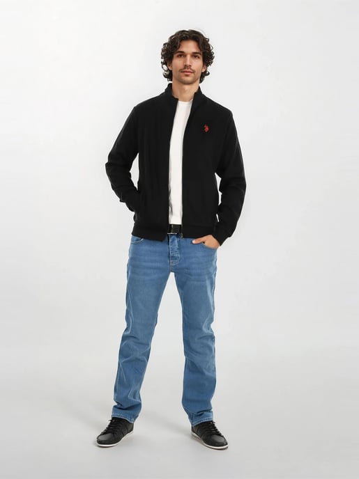 U.S. POLO ASSN. Herren Sweatjacke USTheoo aus Baumwoll-Polyester-Mix - Image 4