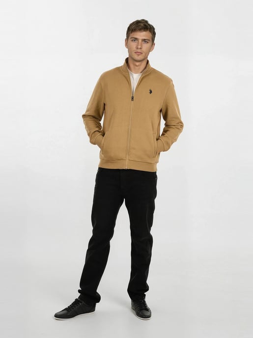 U.S. POLO ASSN. Herren Sweatjacke USTheoo aus Baumwoll-Polyester-Mix - Image 4