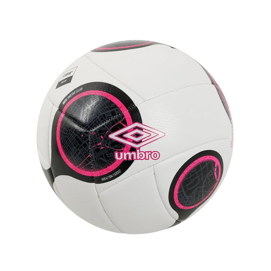 Umbro - "Neo Swerve Team" Fußball (Weiß/Schwarz/Pink) - Image 1