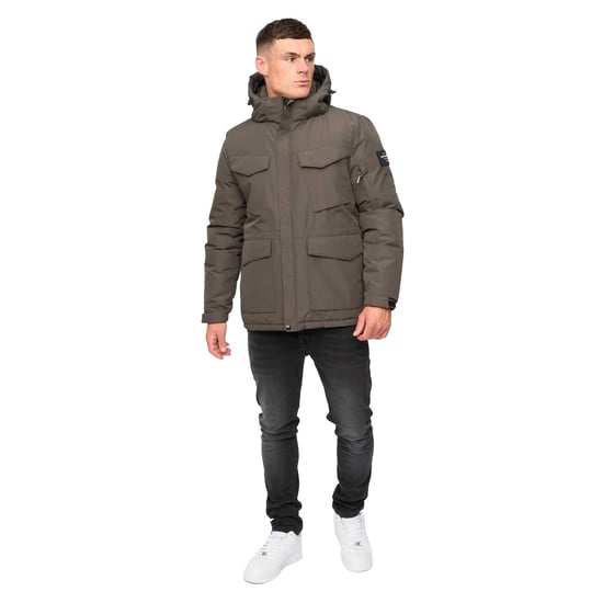 Crosshatch - "Plentons" Jacke für Herren (Oliv) - Image 3