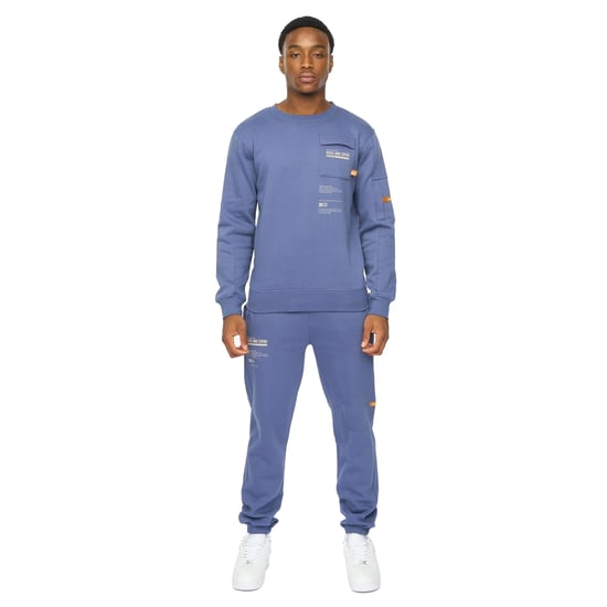Duck and Cover - "Applewood" Sweatshirt für Herren (Jeansblau) - Image 4