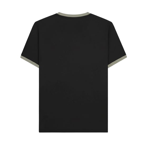Lambretta - T-Shirt für Herren, Zweifarbig (Schwarz) - Image 2