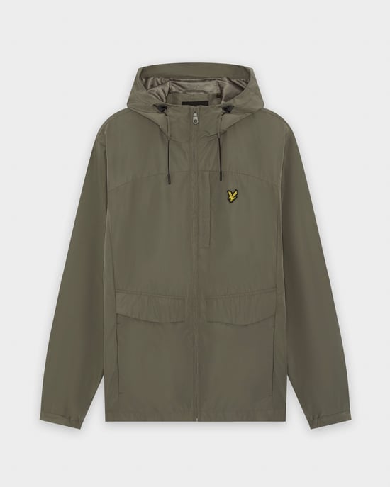 Kapuzensweatjacke mit Reißverschluss in Salbeigrün - Image 4
