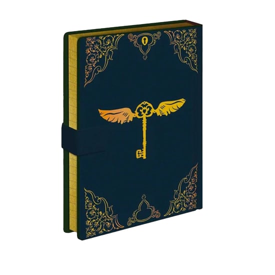 Harry Potter - Tagebuch "Alohomora", Verschließbar, A5 (Schwarz) - Image 2