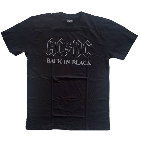 AC/DC - "Back In Black" T-Shirt für Herren/Damen Unisex (Schwarz) - Image 1