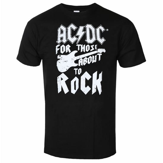 AC/DC - "For Those About to Rock" Schlafanzug mit Shorts für Herren/Damen Unisex (Schwarz/Grau) - Image 3