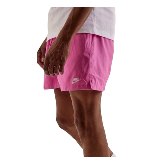Nike Club Flow - Shorts Mit Gewebtem Futter Und Leuchtendem Pink - Image 2