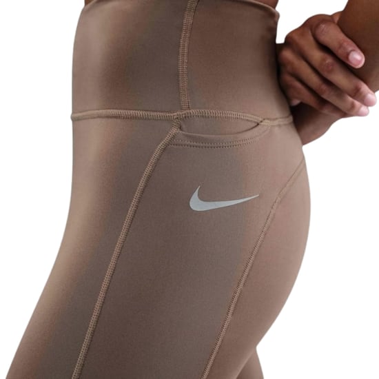 Nike Epic Fast Leggings In Nerzbraun Mit Mittlerer Leibhöhe - Image 4