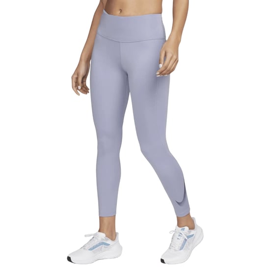 Nike - 7/8-laufleggings In Flieder Mit Mittelhohem Bund - Image 1