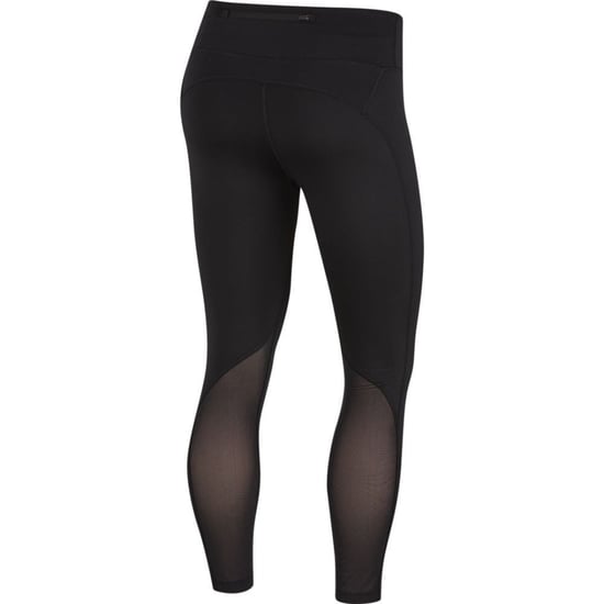 Nike - Fast Crop - 7/8-laufleggings In Mittlerer Länge In Schwarz - Image 2