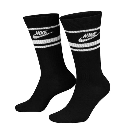 Nike - "Sportswear Essential" Socken für Herren/Damen Unisex, Alltag (3er-Pack) (Schwarz/Weiß) - Image 1