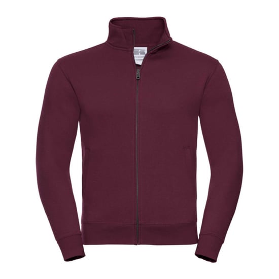 Russell - "Authentic" Sweatjacke für Herren (Burgunderrot) - Image 1