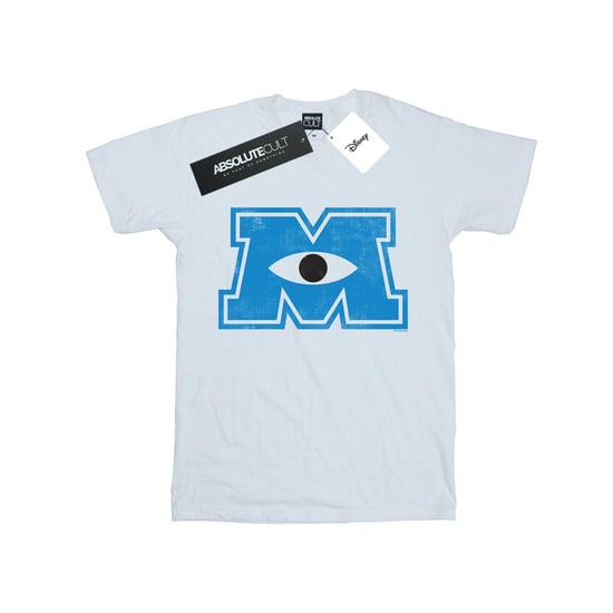 Disney - "Monsters University Monster M" T-Shirt für Herren (Weiß) - Image 1