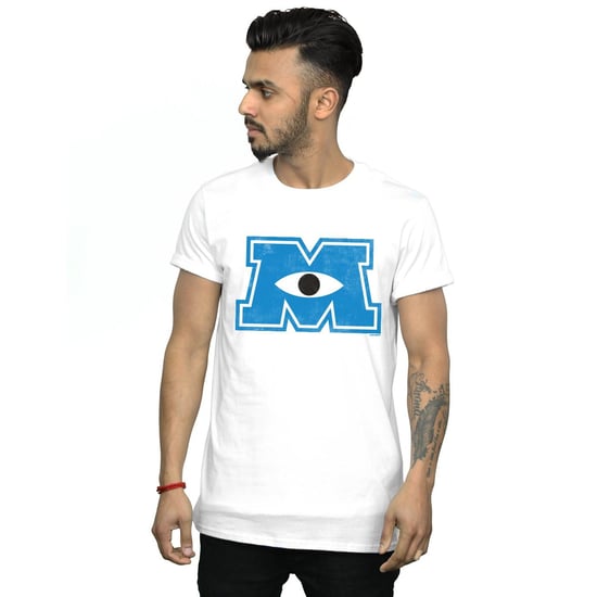 Disney - "Monsters University Monster M" T-Shirt für Herren (Weiß) - Image 2