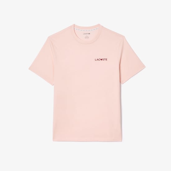 Lacoste - "Valentines" T-Shirt für Herren, Für die Freizeit (Pink) - Image 1