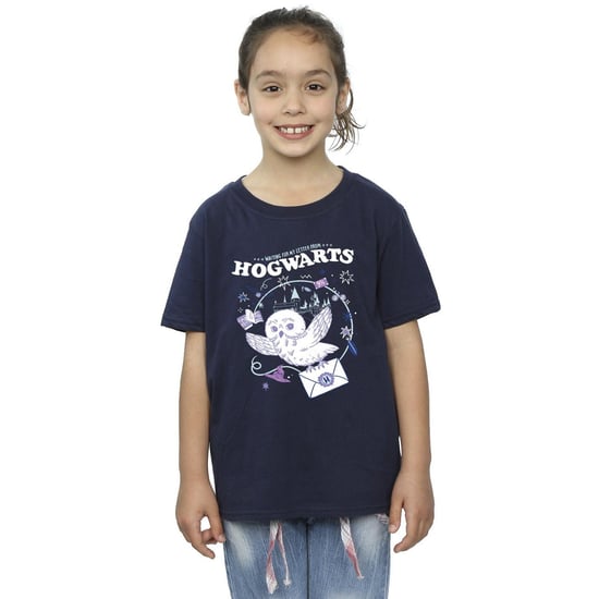 Harry Potter - "Letter From Hogwarts" T-Shirt für Mädchen (Marineblau) - Image 2