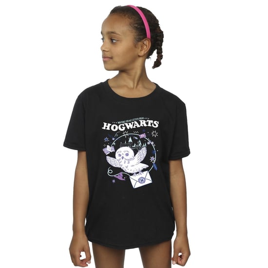 Harry Potter - "Letter From Hogwarts" T-Shirt für Mädchen (Schwarz) - Image 2