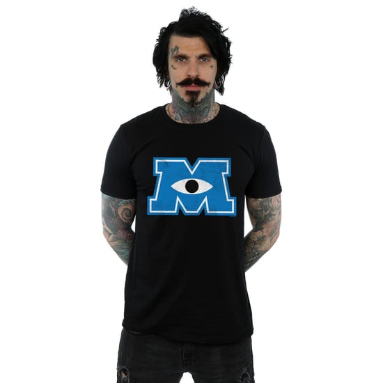 Disney - "Monsters University Monster M" T-Shirt für Herren (Schwarz) - Image 2
