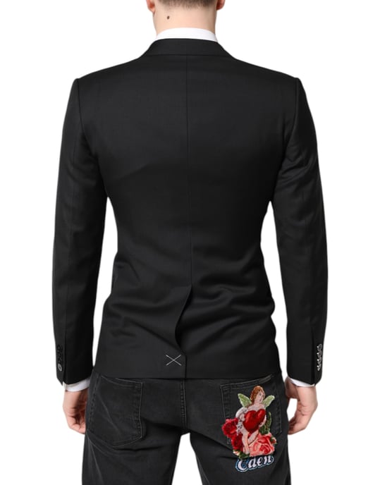 Zweireiher Slim Fit Anzugjacke - Image 4