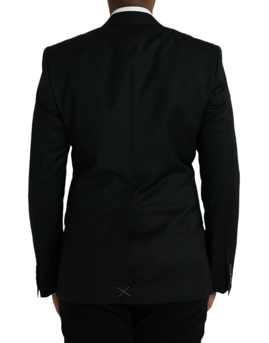 Klassischer Schnitt Blazer in Schwarz - Image 3