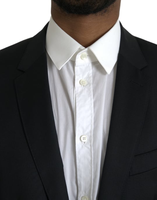 Klassischer Schnitt Blazer in Schwarz - Image 4