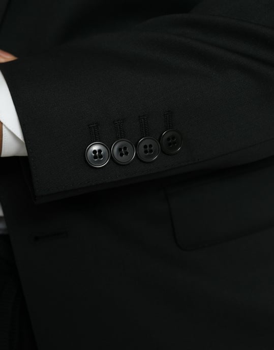 Klassischer Schnitt Blazer in Schwarz - Image 6