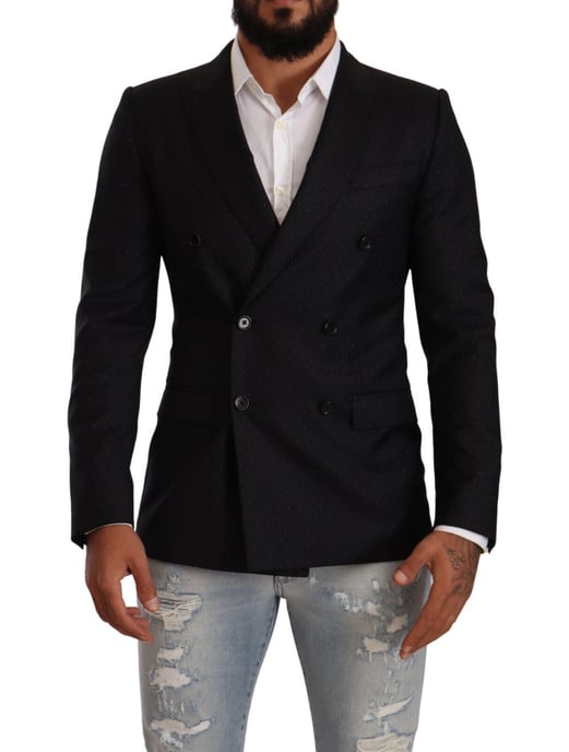 Blazer Doppelreiher Mikro-Punkte - Image 1