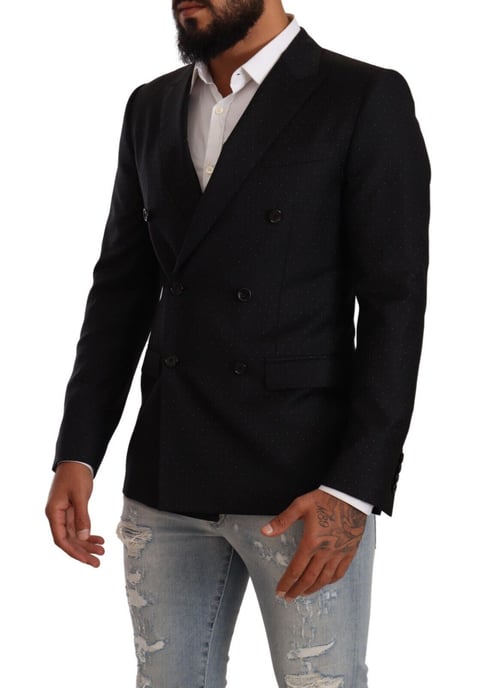 Blazer Doppelreiher Mikro-Punkte - Image 2