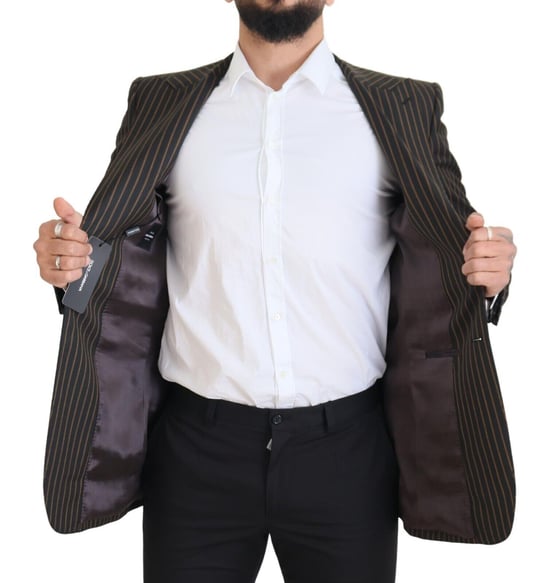 Nadelstreifen-Blazer Klassische formelle Kleidung - Image 6