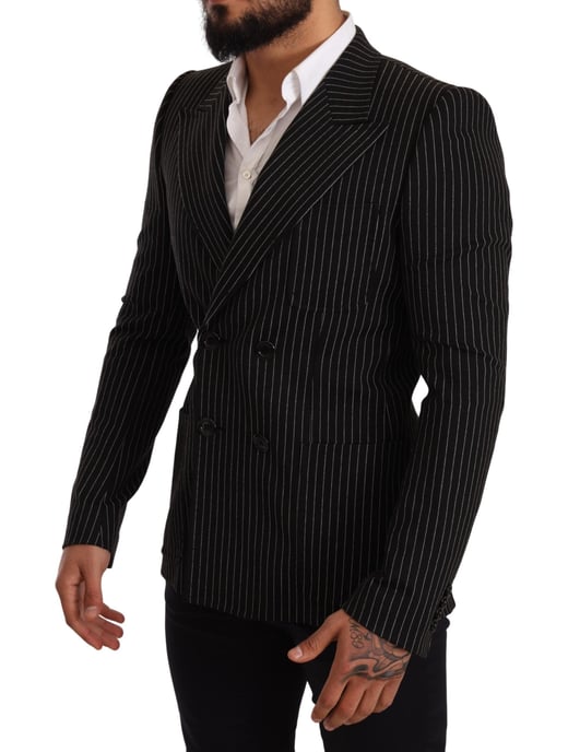 Doppelreihiger Nadelstreifen-Blazer - Image 2