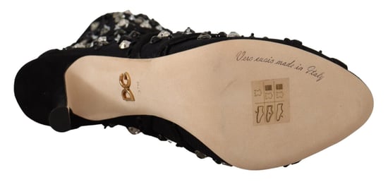 Verzierte Peeptoe-Ankle Boots - Image 6