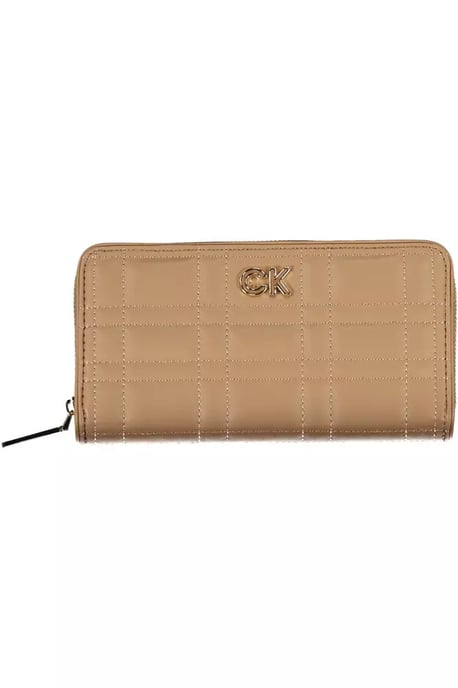 Rautenstepp-Wallet Beige - Image 1