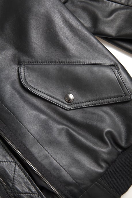 Leder Bomberjacke im klassischen Stil - Image 6