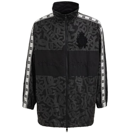 Dolce & Gabbana Monogrammprint Trainingsjacke G9qe6tfu2a5 - Schwarz - Image 1