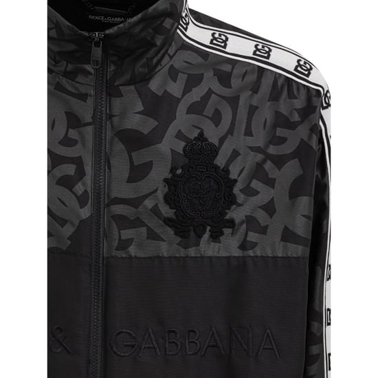 Dolce & Gabbana Monogrammprint Trainingsjacke G9qe6tfu2a5 - Schwarz - Image 3