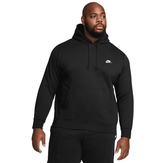 Nike - "Sportswear Club" Kapuzenpullover für Herren/Damen Unisex (Schwarz/Weiß) - Image 4