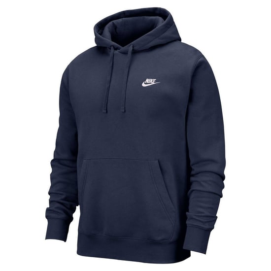 Nike - "Sportswear Club" Kapuzenpullover für Herren/Damen Unisex (Mitternachtsblau/Weiß) - Image 1