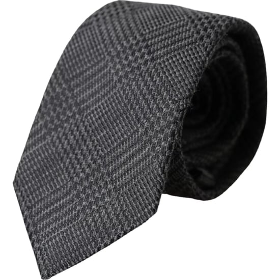 Grau Glen Plaid Krawatte Kra3328 - Image 1