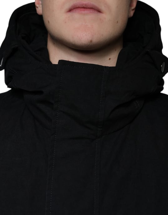 Lange Kapuzen-Parka - Image 5