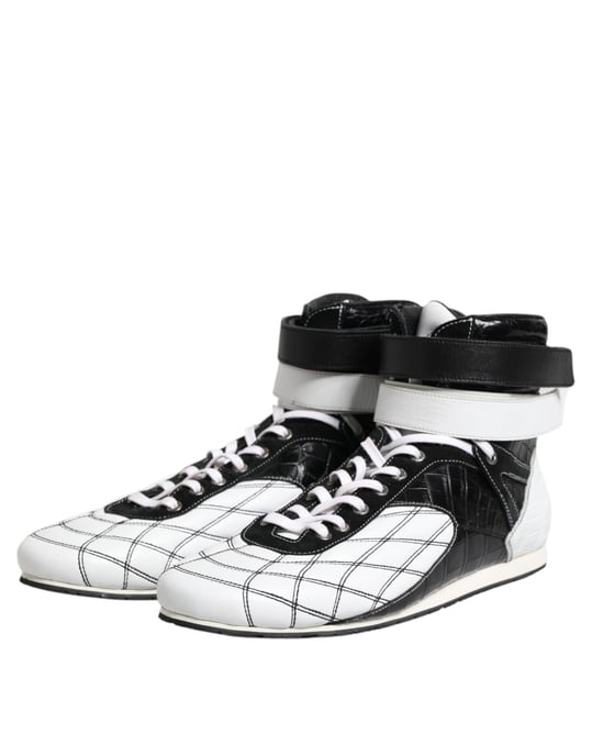 Hochschnitt Leder Sneaker - Image 4