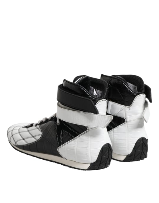 Hochschnitt Leder Sneaker - Image 5