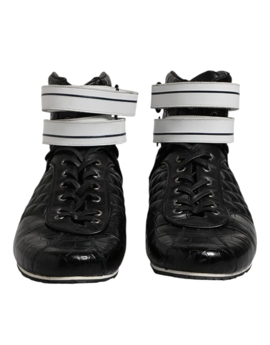 Hochschnitt Leder Sneaker - Image 2
