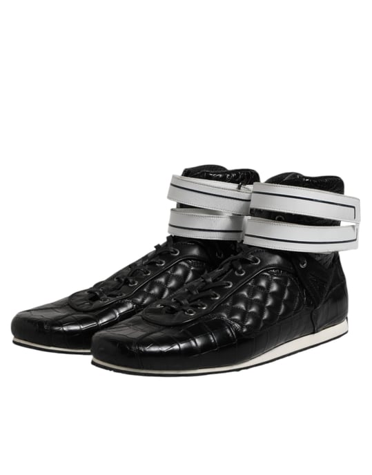 Hochschnitt Leder Sneaker - Image 4